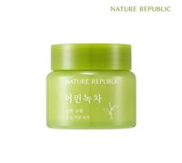 NATURE REPUBLIC Mild Green Tea Cream 55 ml crema delicata idratante made in k...