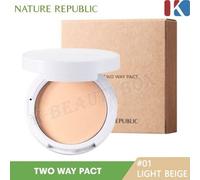 NATURE REPUBLIC Nature Origin Cover Two Way Pact 9g polvere pressata beige ch...
