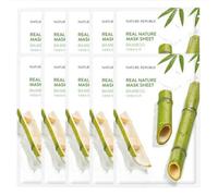 NATURE REPUBLIC - Real Nature Sheet Mask - Bamboo - 1pc (10ea) Set