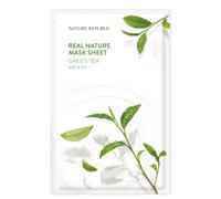 NATURE REPUBLIC Real Nature Green Tea Mask Sheet mascheraviso idratante in tessuto con the verde 23 ml