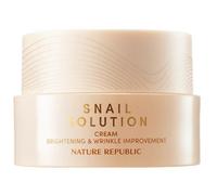 Nature Republic Snail Solution Cream 52 ml schiarente e cura delle rughe K-Be...