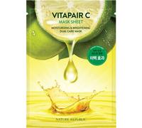 NATURE REPUBLIC Vitapair C Sheet Mask - Maschera in tessuto rivitalizz