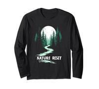 Nature Reset Trekking Lento Natura Calma Maglia a Manica