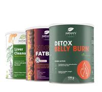 Nature’s Finest Detox & Fatburn Set 375 g Polvere