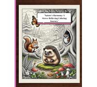 "Nature’s Harmony: A Stress-Relieving Coloring Journey"