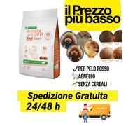 NATURE’S PROTECTION Crocchette AGNELLO | specifiche per cani MANTO ROSSO 1,5 Kg