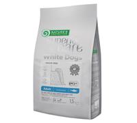 Nature's Protection Superior Care White Dogs Cibo Secco con Aringa per Cani Sensibili di Piccola Taglia, Riduce le Macchie di Lacrimazione, Formula Ipoallergenica 1.5kg.