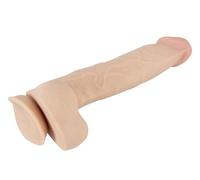 FALLO DILDO 25cm flessibile con pelle mobile M by Nature Skin-STRAP-ON comp
