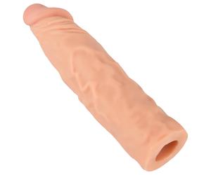 Nature Skin - guaina pene allungante e ingrossante - 19,5 cm