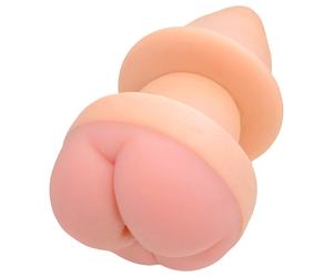 Nature Skin - plug anale e guaina pene - colore naturale