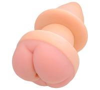 Nature Skin - plug anale e guaina fallica (naturale)