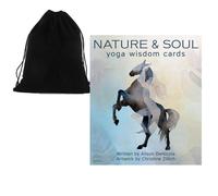 Nature & Soul Yoga Wisdom Cards Deck di US GAMES con Guida e Borsa