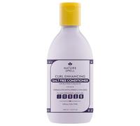 Nature Spell - Balsamo per capelli ricci da 300 ml, senza solfati, infuso con acqua di riso e semi di lino, per tutti i tipi di riccioli, 100% vegano, prodotto nel Regno Unito