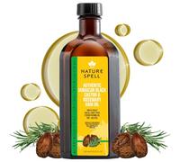 Olio di Ricino Giamaicano Nature Spell con Rosmarino per Capelli e Corpo 150 ml, Stimola la Crescita Naturale dei Capelli, Rinforza le Radici, Trattamento per Capelli Secchi e Danneggiati