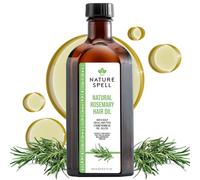 Olio di Rosmarino Nature Spell per Capelli e Pelle 150 ml, Favorisce la Crescita dei Capelli, Trattamento per Capelli Secchi e Danneggiati contro la Caduta, Prodotto nel Regno Unito
