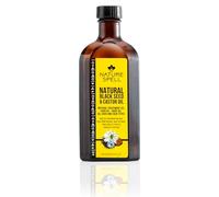 Nature Spell - Olio per trattamento di semi e ricino per capelli e corpo, 150 ml