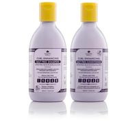 Nature Spell Set per la cura dei ricci, shampoo e balsamo per capelli ricci, per definizione e volume, senza solfati e vegano, 2 x 300 ml