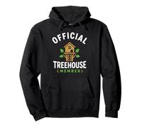 Nature Tree House Trees Simple Official Member Treehouse Felpa con Cappuccio