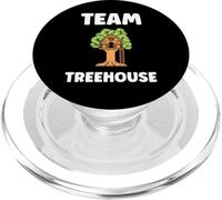Nature treehouse in minimalist trees simple team tree house PopSockets PopGrip per MagSafe