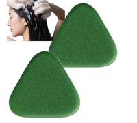 Nature Triangle Shampoo Bar 120 g, sapone naturale solido per la crescita dei capelli e la cura del cuoio capelluto, asta nutriente anti-forfora, shampoo per il controllo dell'olio per uomini e donne