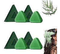 Nature Triangle Shampoo Bar,Natural Plant-Based Solid Shampoo,Seven Green Soap,Cleansing & Nourishing Care For Healthy-Looking Hair,Strengthens Hair