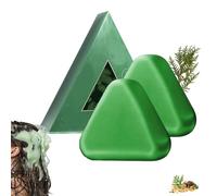 Nature Triangle Shampoo Bar,nature Seven Green Soap Shampoo,Deeply Nourishing Hairs Regrowth Treatments Shampoos Soap Bars,Gentle Hair Cleansing & Strengthening for Women and Men-2pcs