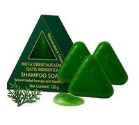 Nature Triangle Shampoo Solido, Shampoo Solido Naturale a Base Vegetale, Schiuma Ricca e Detersione Delicata e Nutriente a Lunga Durata per Capelli dall'Aspetto Sano (3pcs)