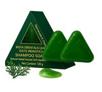 Nature Triangle Shampoo Solido, Shampoo Solido Naturale a Base Vegetale, Schiuma Ricca e Detersione Delicata e Nutriente a Lunga Durata per Capelli dall'Aspetto Sano (2pcs)