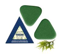 Nature Triangleted Shampoo Bar, Platycladus Orientalis, Sapone Shampoo per Capelli, Rafforza e Leviga i Capelli, Adatto a Tutti i tipi di capelli per donne e uomini (2 pezzi)
