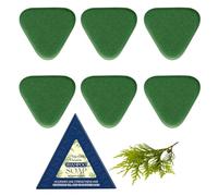 Nature Triangleted Shampoo Bar, Platycladus Orientalis, Sapone Shampoo per Capelli, Rafforza e Leviga i Capelli, Adatto a tutti i tipi di capelli per donne e uomini (6 pezzi)