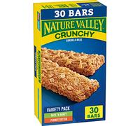 Nature Valley 30 barrette di cereali burro di arachidi croccante e miele d'avena