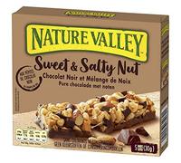 Nature Valley 4 barrette per cereali, cioccolato nero e mandorle, 150 g