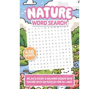 Nature Word Search: Easy to Read Themed Puzzles About Nature, Animals, Weather & More