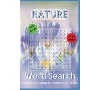 Nature Word Search Puzzle Book: Nature Word Search Book, Outdoor Themed Puzzles, Travel Activity Book, Activity Book for Nature Lovers|55 fun word ... 495 Nature inspired words , For all ages