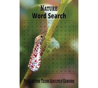 Nature Word Search Puzzle Book: Word Searches with Easy to Read Print about Nature and Outdoors | 6x9 inches, 110 pages | 50+ Puzzles … Gift for Vacations, Holidays and Free Times