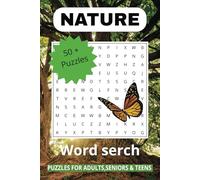 Nature Word Search Puzzle Book: Word Searches with Easy to Read Print about Nature, Animals, Flowers, Trees, Insects and More| 6x9 inches,110 pages| ... Gift for Vacation, Holidays and Free Times