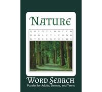 Nature Word Search Puzzle Book: Word Searches with Easy to read print about Nature, Earth, Greenery, and More | 6 x 9 inches, 110 Pages | 50+ ... Holidays, Free Time, and Relaxation.