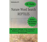 Nature word search reptiles: A fun way to learn about our reptile friends