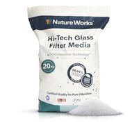 NATURE WORKS Hi-Tech - Sabbia di vetro fitrante per piscina, 20 kg