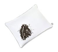 Natureca Cuscino di Grano Saraceno 30 x 40 cm - Ortopedico per il Collo Con Buccia Biologica e Rivestimento in Cotone - per Bambini e Adulti