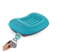 Naturehike Aeros, cuscino da viaggio in TPU, ultraleggero, gonfiabile, impermeabile, a compressione, per dormire, collo, per spiaggia, escursioni, zaino (blu)