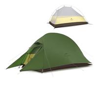 Naturehike Cloud-up Ultralight 1 Persona Tenda Impermeabile Double-Layer Camping Campeggio (20D Verde Foresta aggiornare)