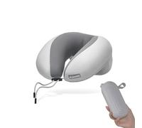 Naturehike Cuscino da Collo Aereo Gonfiabile, Cuscino Gonfiabile da Viaggio ad Aria, Cuscino Cervicale Leggero Adulto per Aereo, Treno, Ufficio (Grigio)