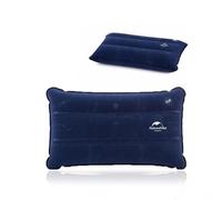 Naturehike Cuscino gonfiabile rettangolare blu scuro | morbido tessuto composito elastico TPU | compatto e leggero