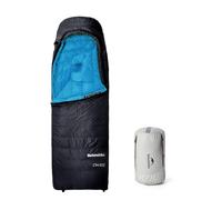 Naturehike CW700 Sacco a pelo in piuma ultraleggero, portatile, compatto, invernale, 4 stagioni, per adulti e bambini, all'aperto, campeggio, escursioni, viaggi, con sacco a compressione