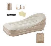 Naturehike Divano gonfiabile per casa, campeggio, picnic all'aperto con pompa integrata e portata di 150 kg, comodo divano ad aria per interni ed esterni