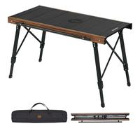 Naturehike IGT, tavolo da campeggio portatile, pieghevole, regolabile in altezza, in alluminio, facile da installare, per escursioni, barbecue, giardino e viaggi