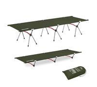 Naturehike Lettino da campeggio ultraleggero con portata di 150 kg, regolabile in altezza e pieghevole, portatile, ideale come campeggio, pausa pranzo o letto per gli ospiti