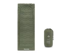 Naturehike - Materassino per lettino, comodo e leggero, in cotone, morbido, caldo, spesso, per campeggio, attività all'aperto ed escursionismo, chiusure a scatto sul fondo, con borsa portaoggetti
