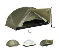 Naturehike Mongar Pro - Tenda ultraleggera, antivento, impermeabile, portatile, 1 e 2 e 3 persone, 3 - 4 stagioni, per campeggio, escursionismo